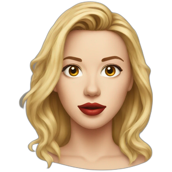 Scarlett Johansson emoji
