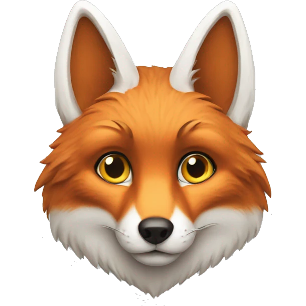 Fox WHITE emoji