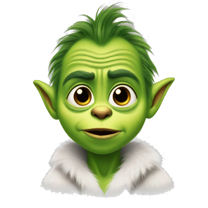 baby grinch, but he should be chubby emoji
