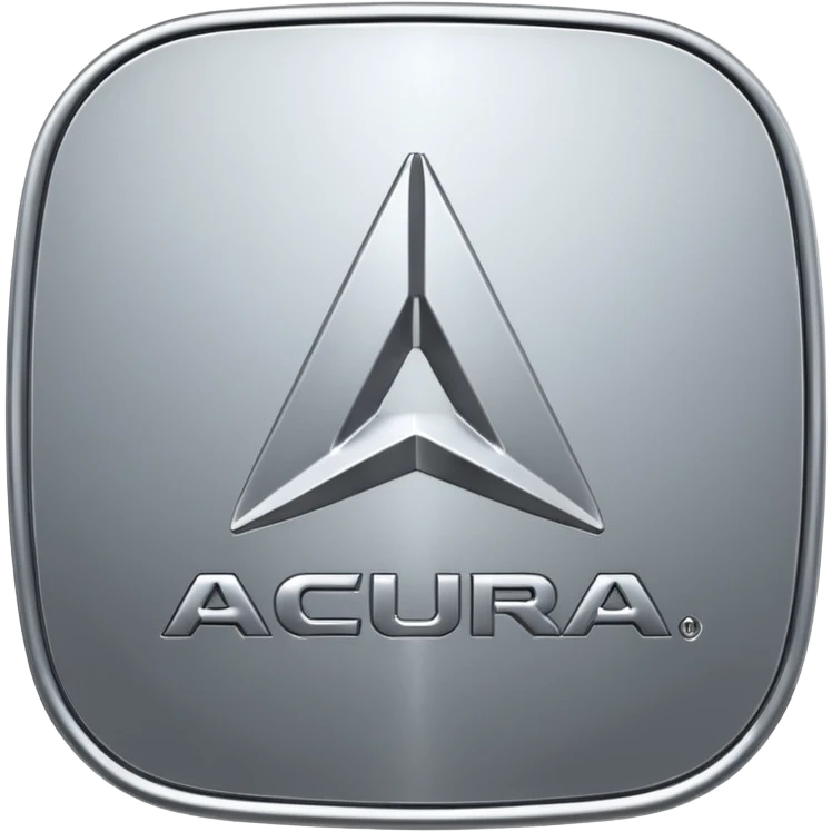 recreate the real life Acura logo emoji