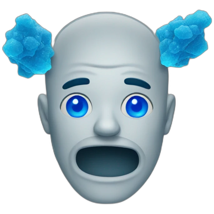 blue meth emoji