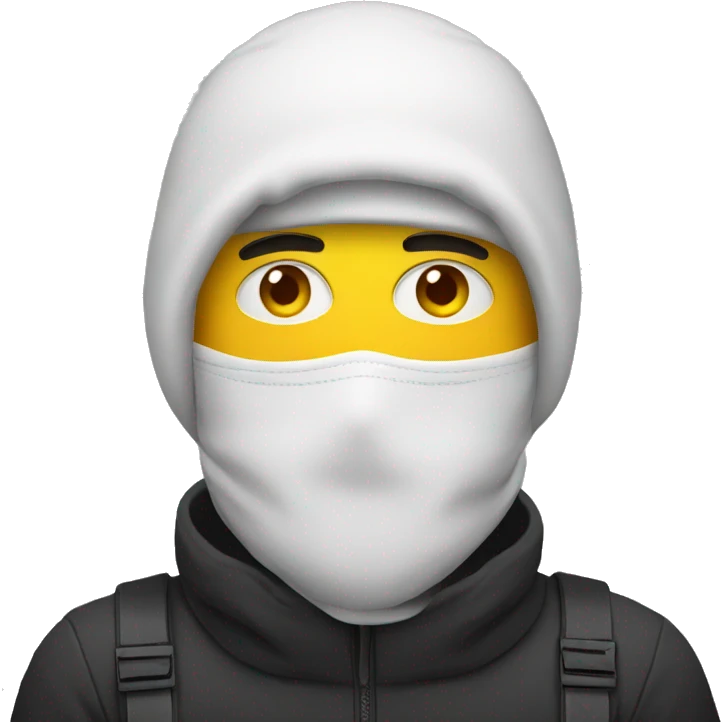 man in ski mask emoji