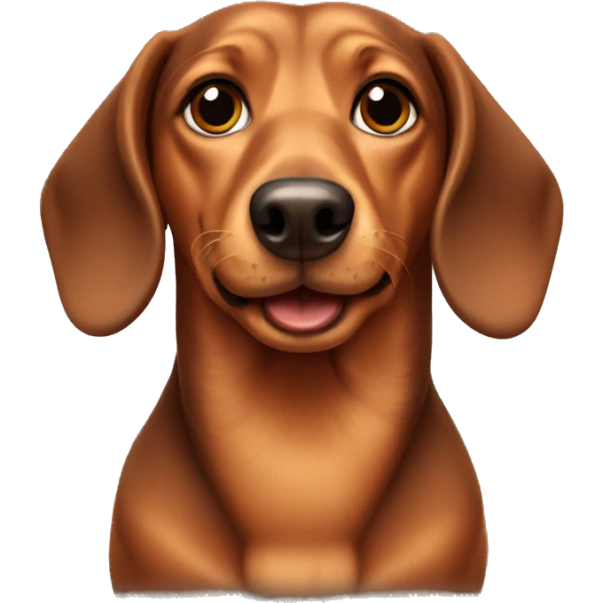 dachshund dog emoji