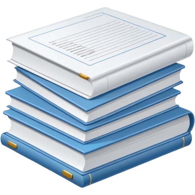 big Pile of patent papers emoji