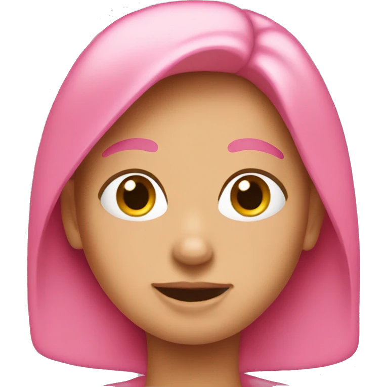 Pink emojis emoji