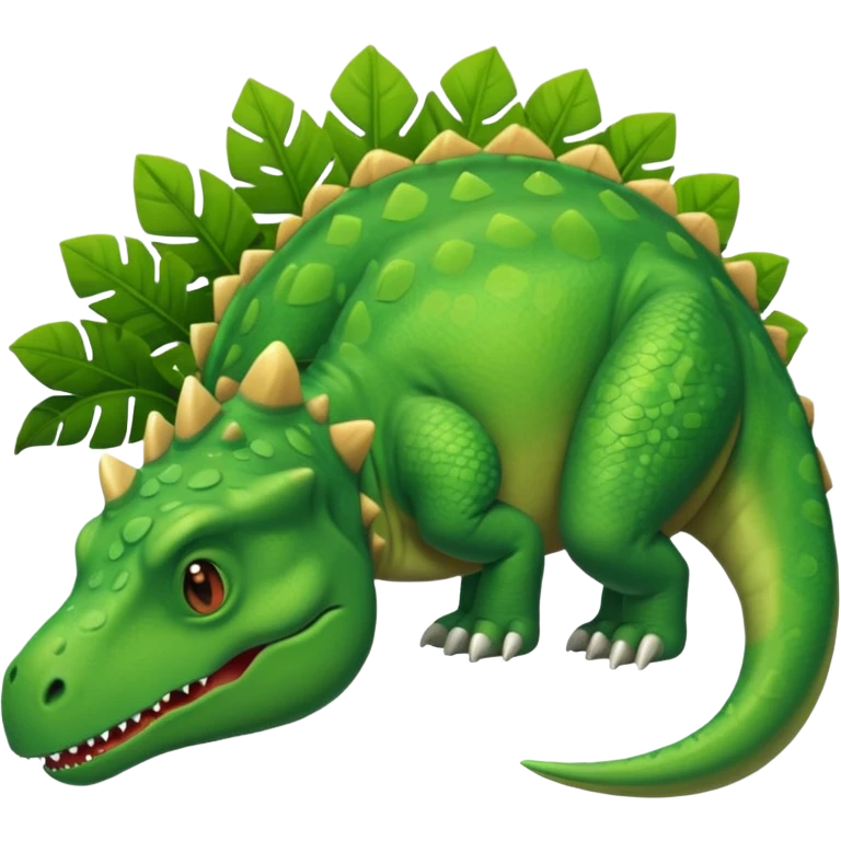 dino taking a nap emoji
