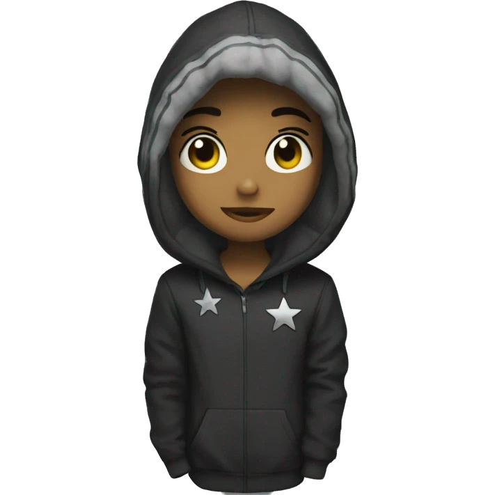 Snap chat black star emoji