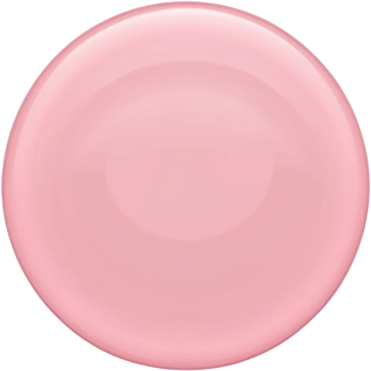light pink circle emoji
