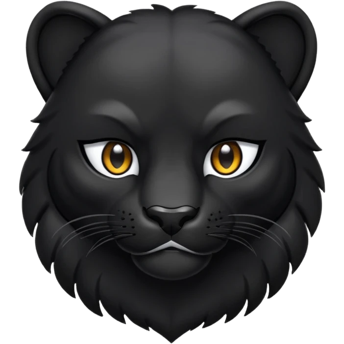 Panthère noire emoji