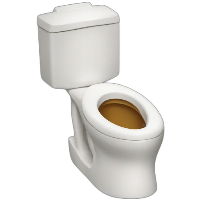 skibidi toilet and there is the head of the toilet emoji