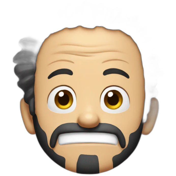 the goofy father of luffy emoji