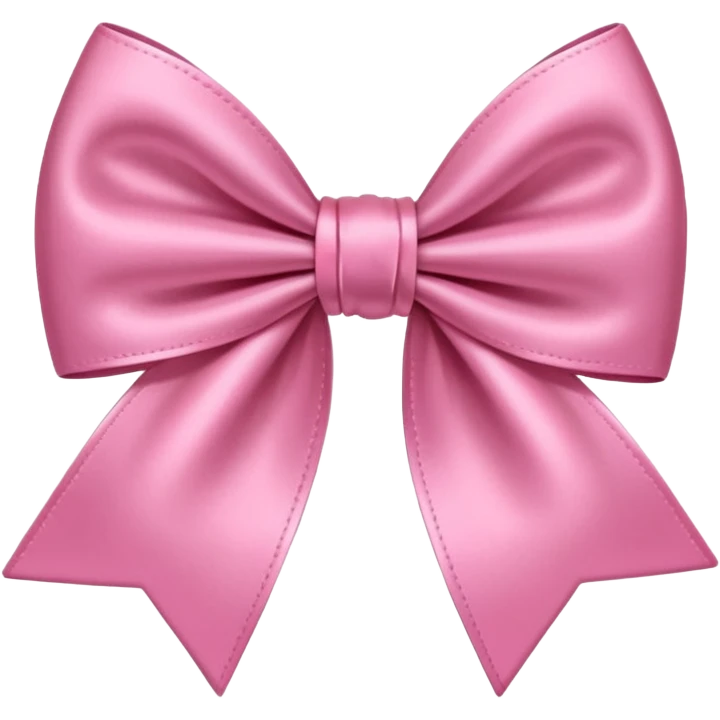 pink bow emoji