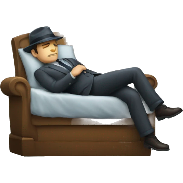 sleeping detective emoji