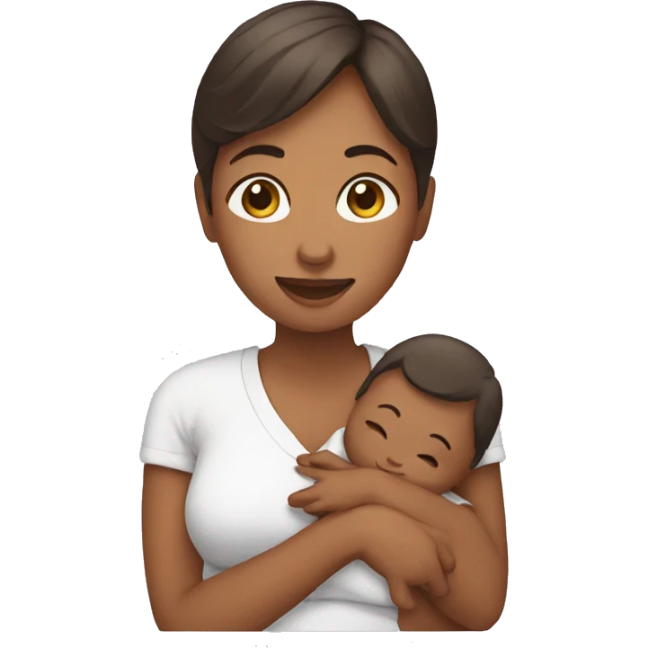 nursuring woman emoji