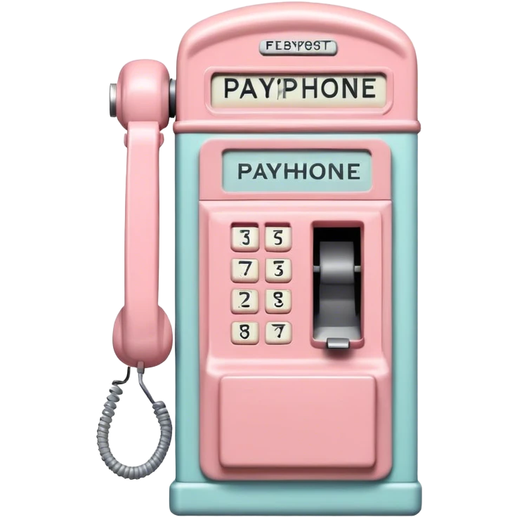 pastel london payphone emoji