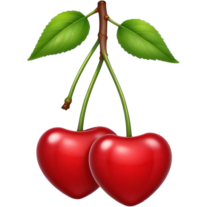 a couple of cherries emoji