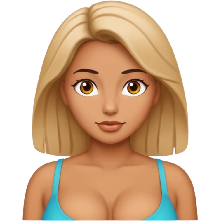 MILF with big tits emoji