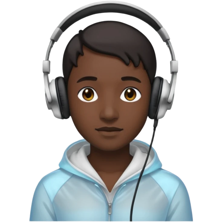Invisible dj emoji