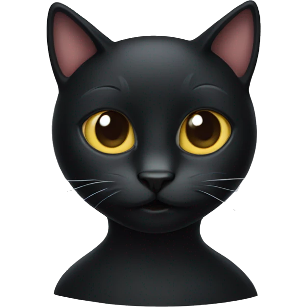 Black cat emoji