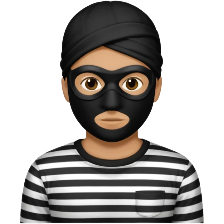 Create a robber emoji