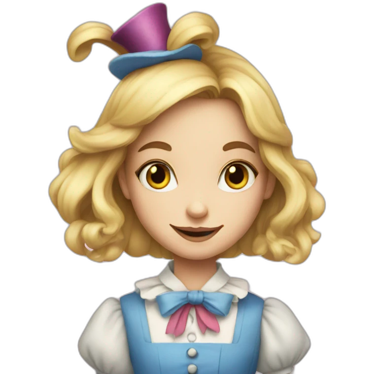 alice in wonderland emoji