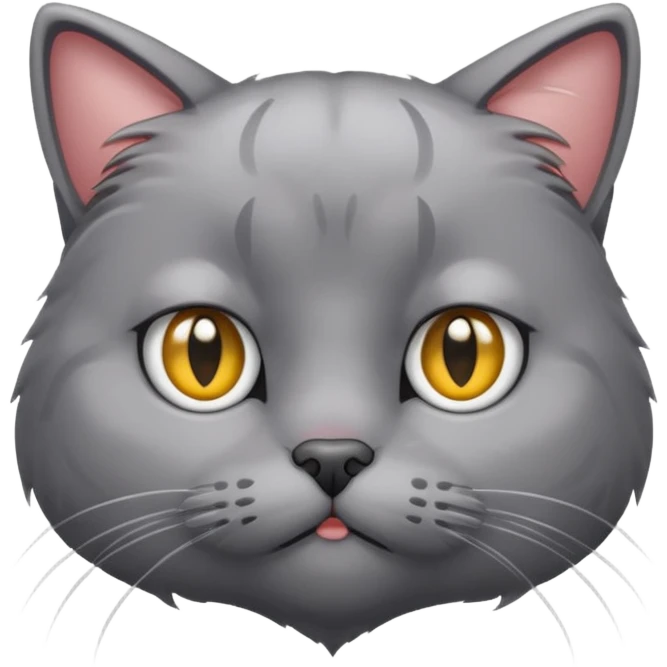 Sad cat emoji