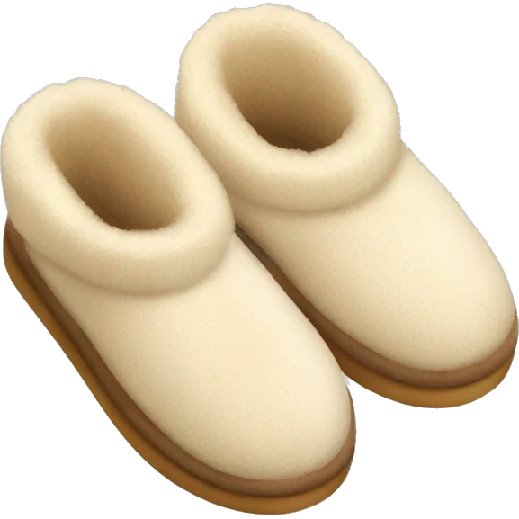 Uggs slippers  emoji