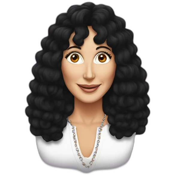 Cher 80s emoji