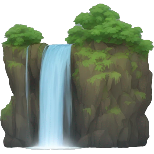 Waterfall emoji