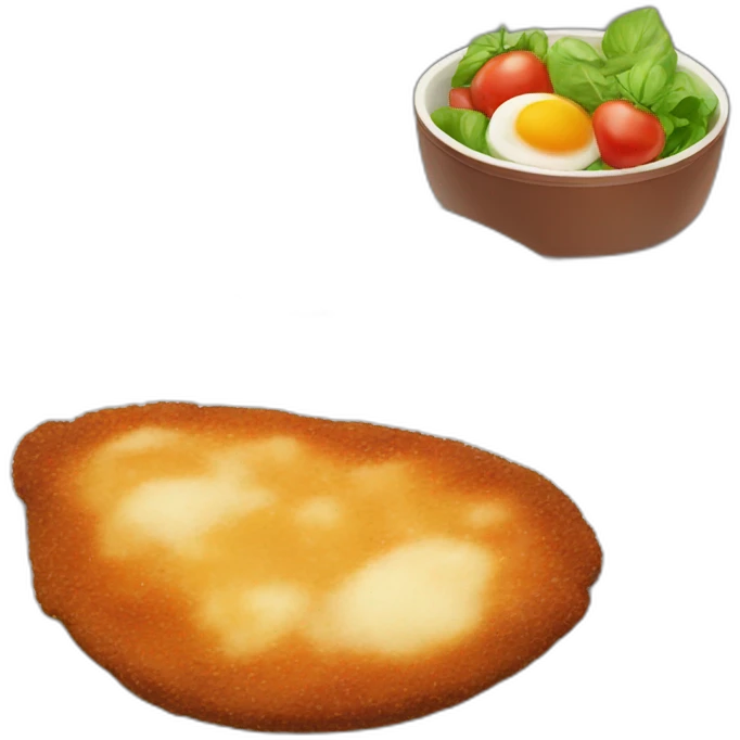 milanesa food emoji