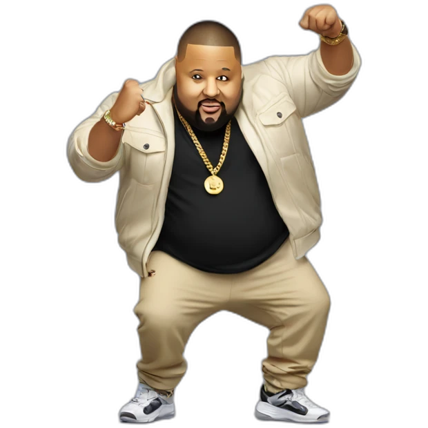 fat dj khaled dancing emoji