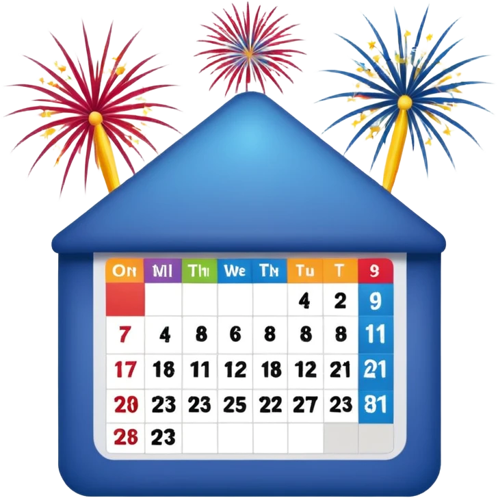 new year calendar emoji