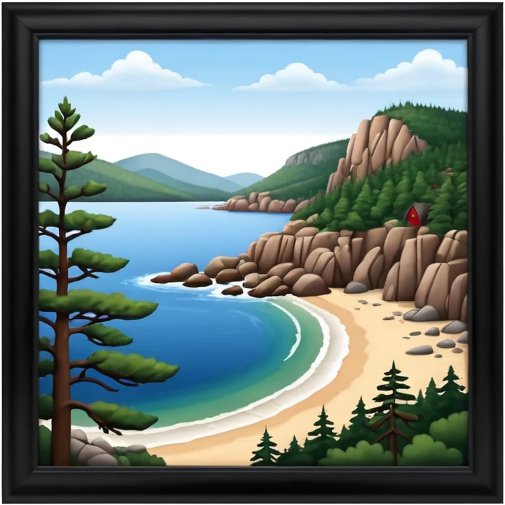 acadia national park emoji