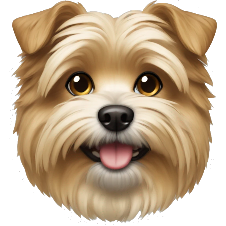 Morkie dog  emoji