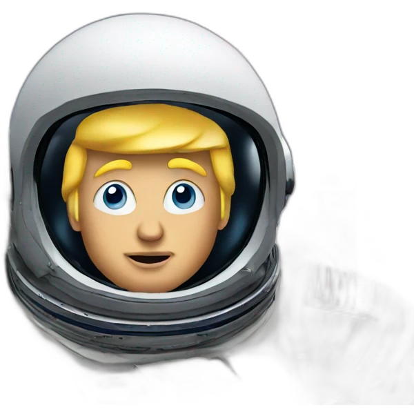 Trump in space emoji