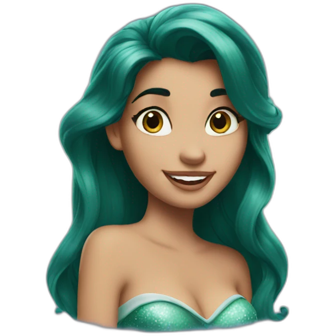ariel disney emoji