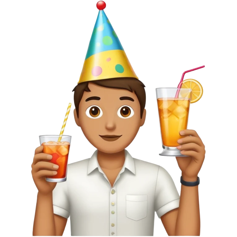 Squirrel partying  emoji