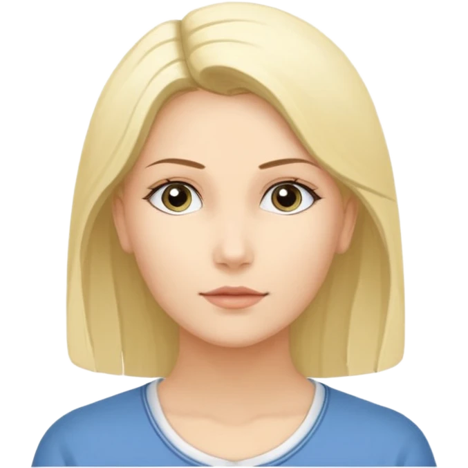 Matka brunetka se raduje se svým dvanáctiletým synem blonďákem s delšími vlasy emoji