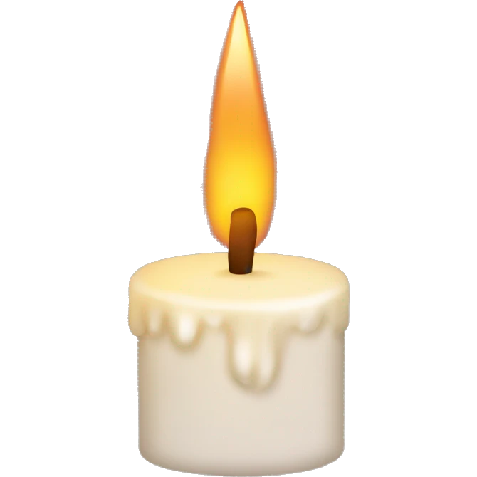 christmas candle emoji
