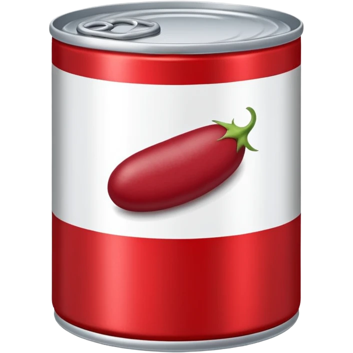 a can of beans, simple, clear emoji