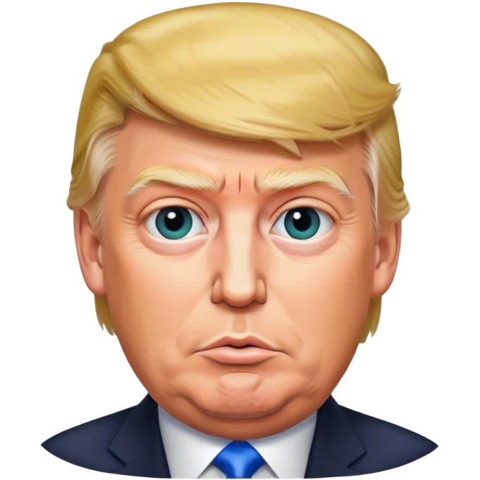 Donald  Trump hyper realistic emoji