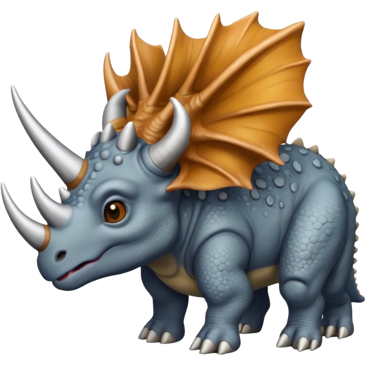 Triceratops emoji