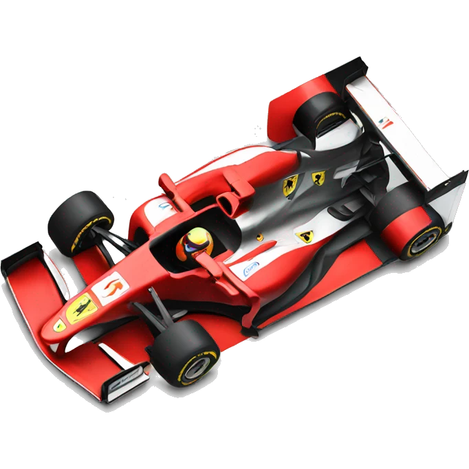 ferrari f1 car emoji