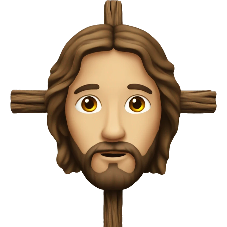Jesus Christ on the cross emoji