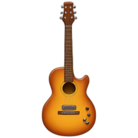 Guitar emoji