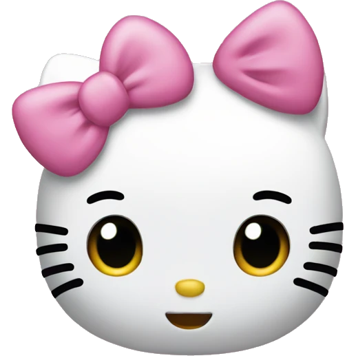 Hello kitty emoji