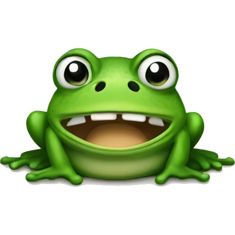 angry frog emoji