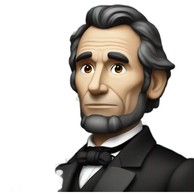 Lincoln un the 100 emoji