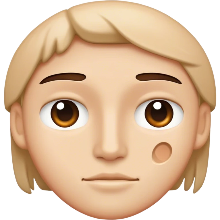visage ou est ecris BDLM emoji