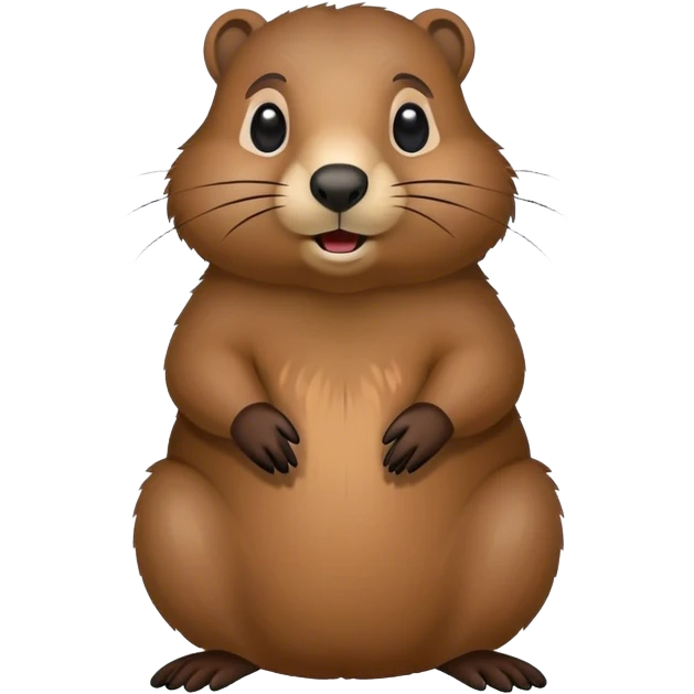Groundhog emoji
